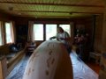 Wabnaki canoe plaster