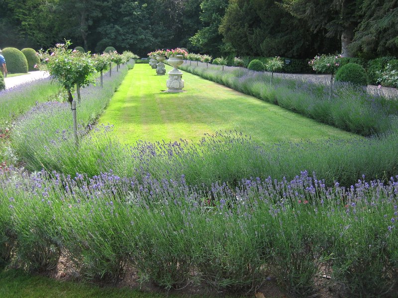 20060613_440_Chenonceau_kasteel_tuin_koningin.JPG - In de tuinen van Chenonceau.