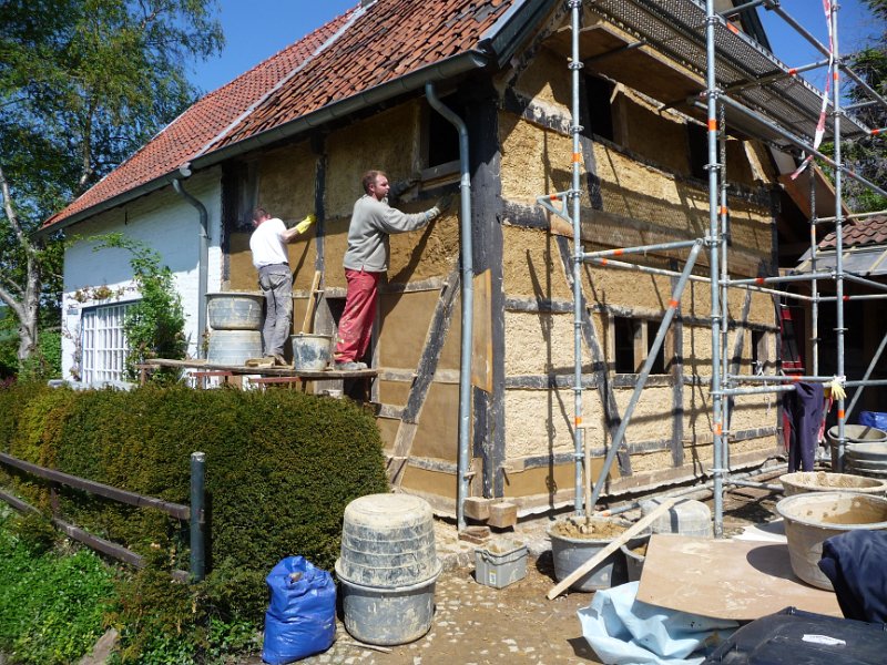 P1030298.JPG - Er worden nog vakwerkhuizen nieuw gebouwd.