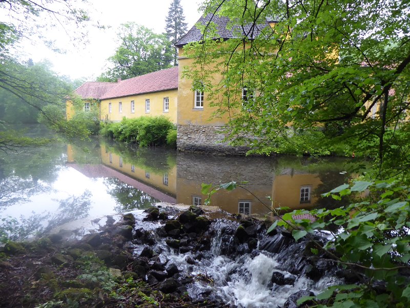 P1000090.JPG - Het Holter Schloss, bij het gelijknamige dorpje.