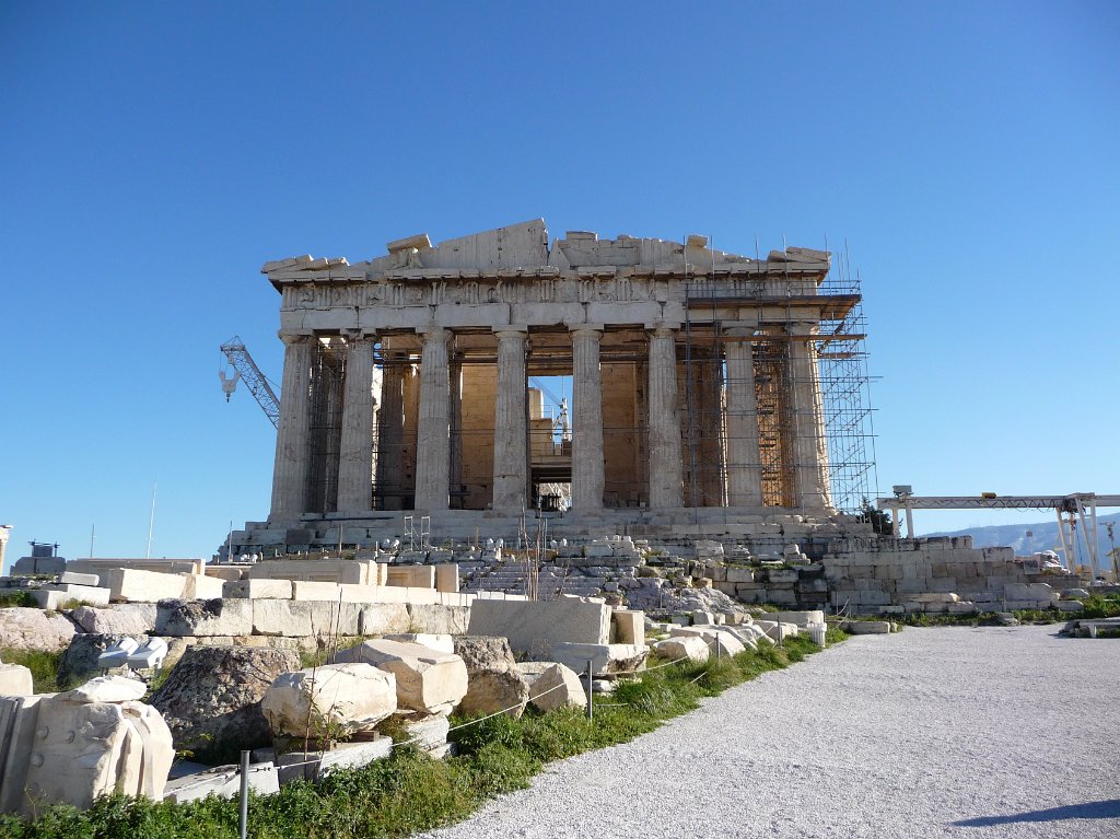 P1040550.JPG - Nog één keer het Parthenon ...