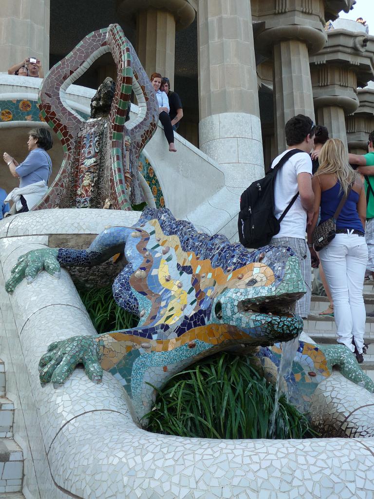 227_ParcGuell.JPG - Salamander, Parc Guëll.