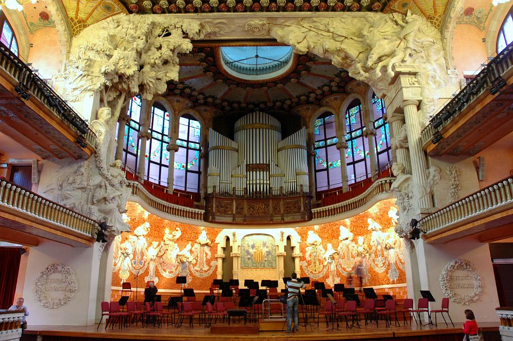 325-Palau_de_la_Música_Escenari.JPG - Palau de la Música Catalana.