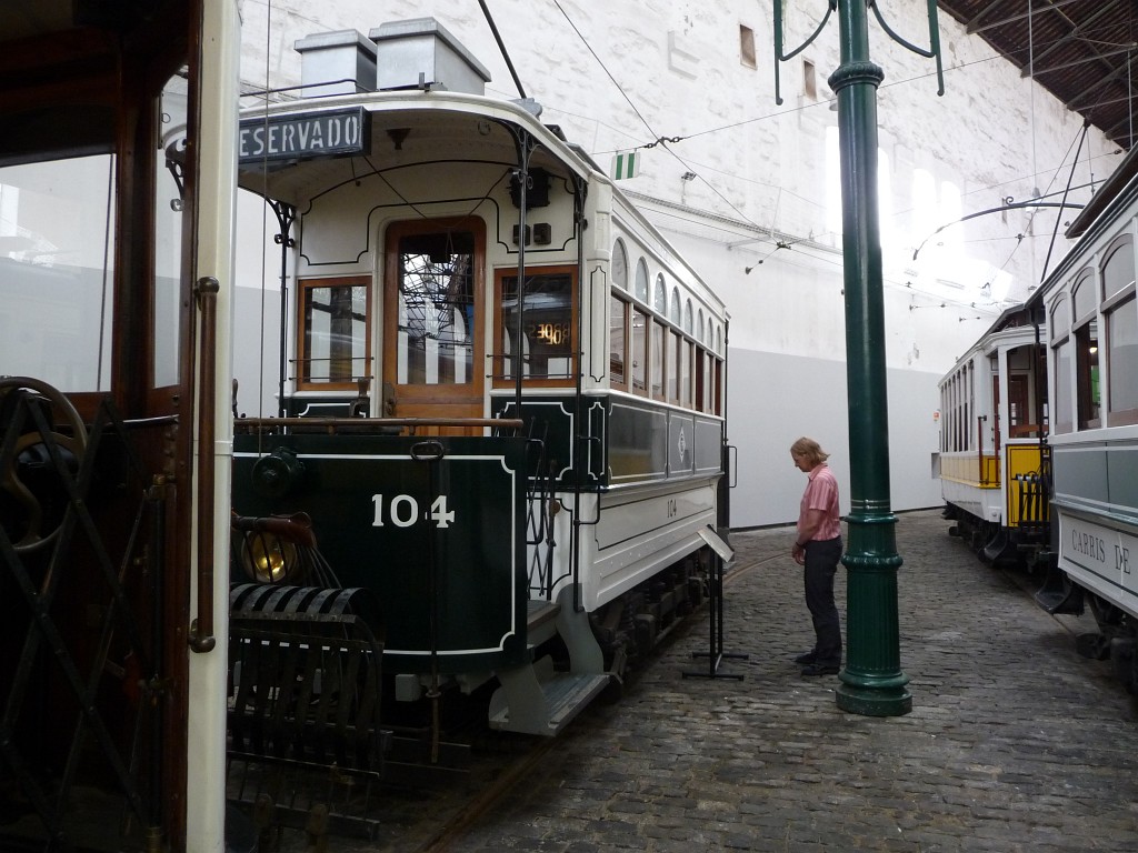 P1050884.JPG - Een schattig trammetjes museum in een oude remise.
