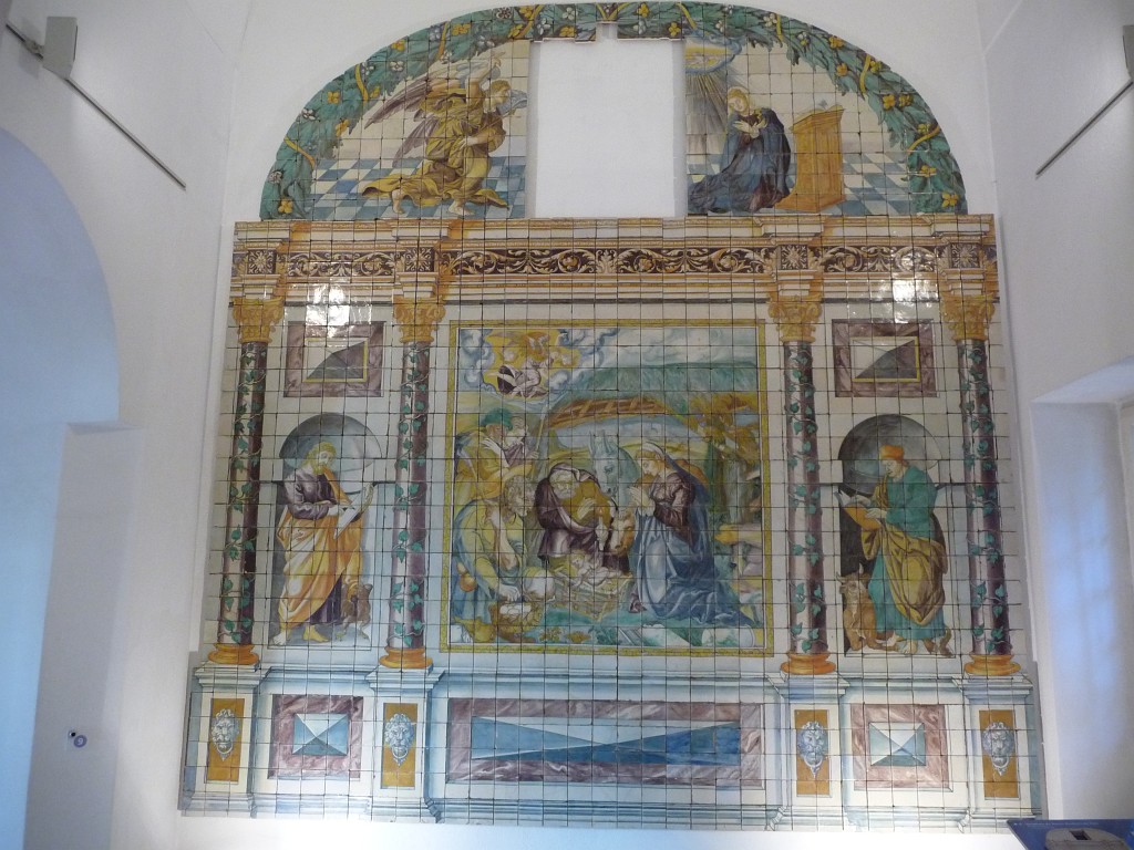 P1060149.JPG - Het Azulejos museum. In het oude klooster van de Moeder Gods. Groot!